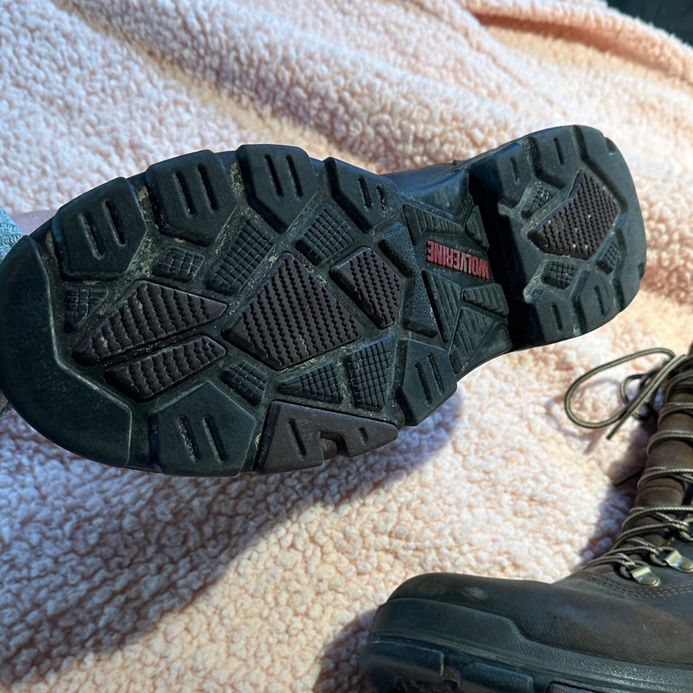 Wolverine Men's Dark Brown Lace-Up Boots - Picture 7 of 12